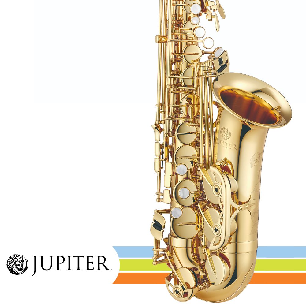 Jupiter JAS1100 Key of Eb Performance Level Gold Lacquered Alto